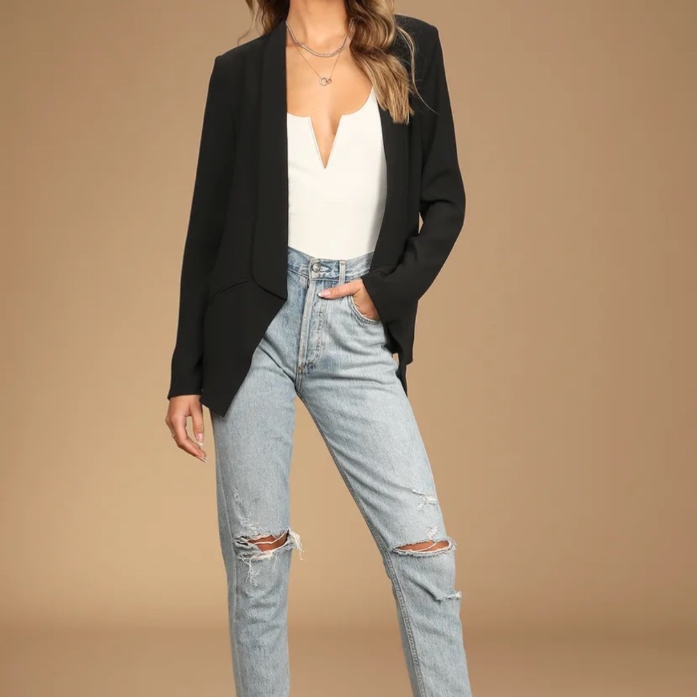Lulus Black Blazer NWT